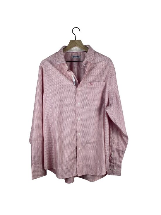 Tommy Bahama Other - Tommy Bahama Sarasota Stretch Button-Up Shirt Mens Large red NWT BREATHABLE